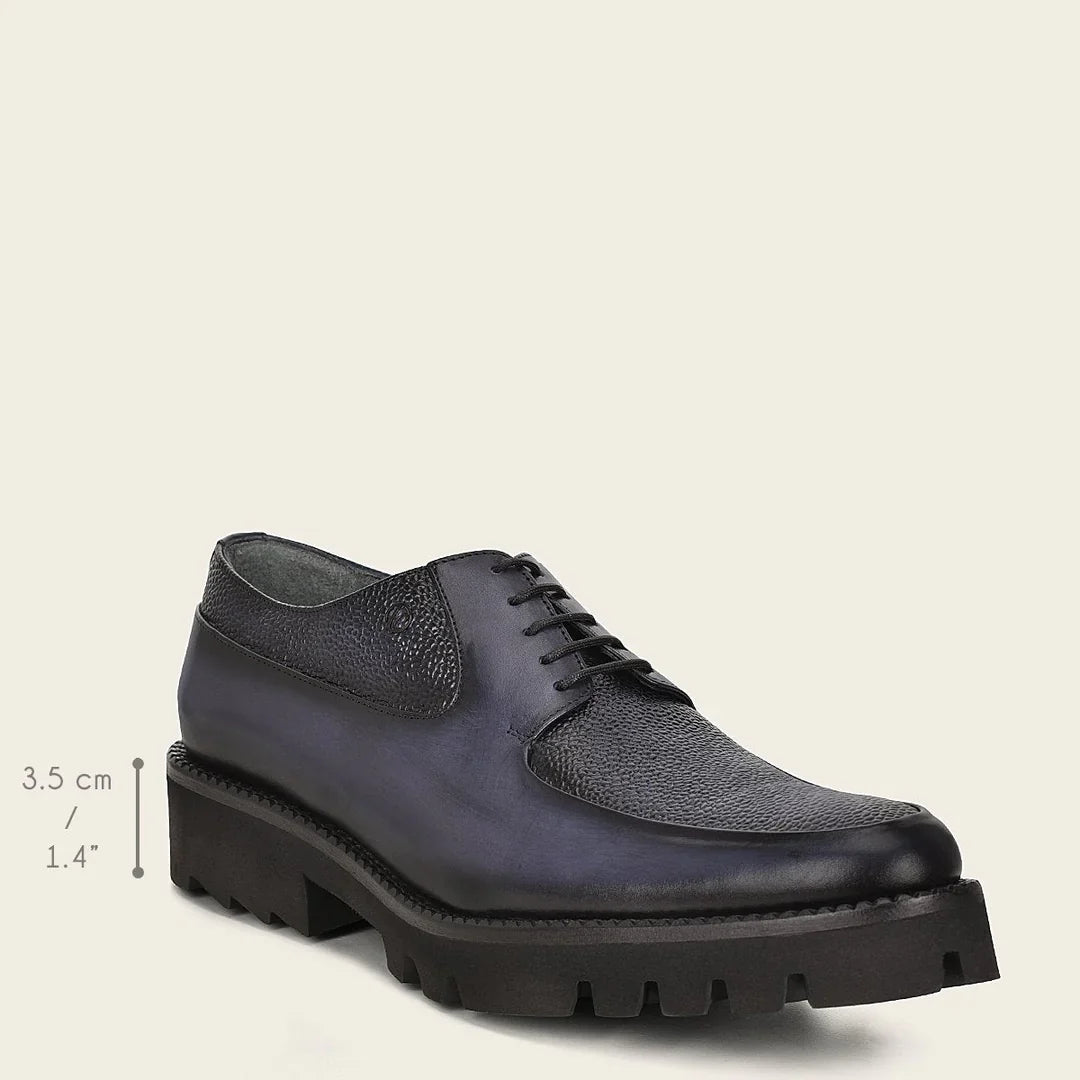 Zapatos derby casuales de plataforma con suela XL