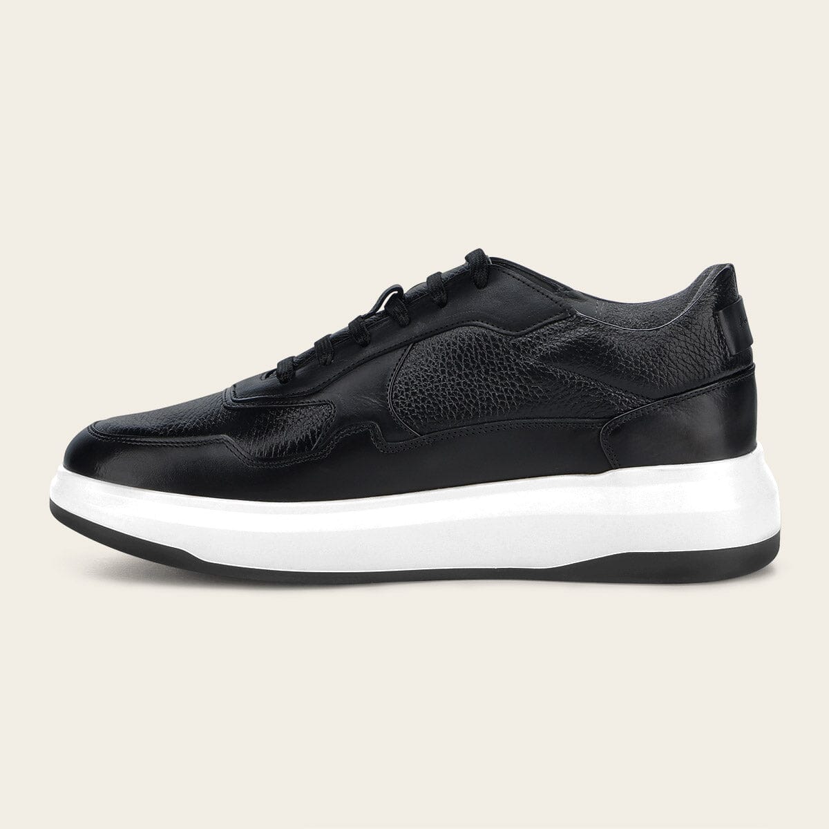 Tenis en piel genuina de venado para caballero