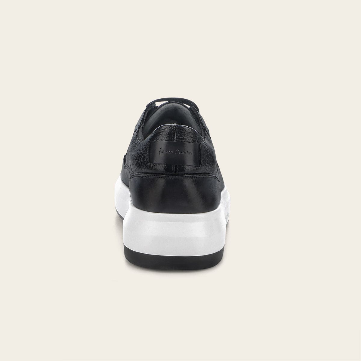 Tenis en piel genuina de venado para caballero