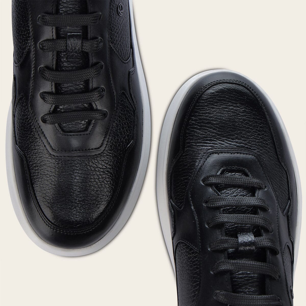 Tenis en piel genuina de venado para caballero