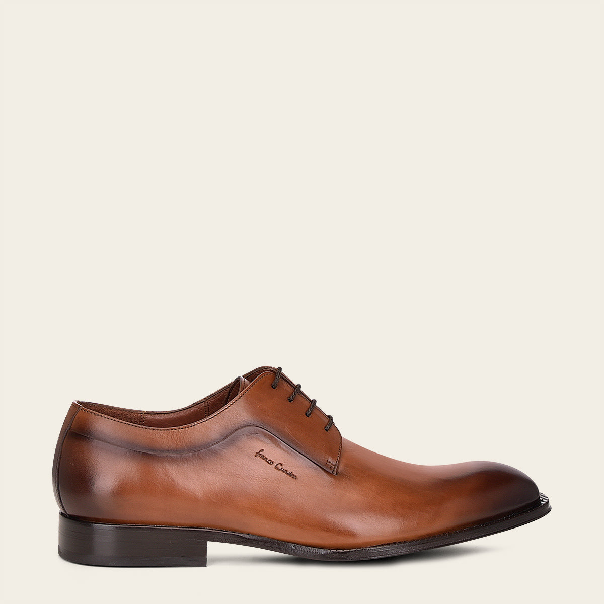 Calzado oxford para caballero en piel de bovino