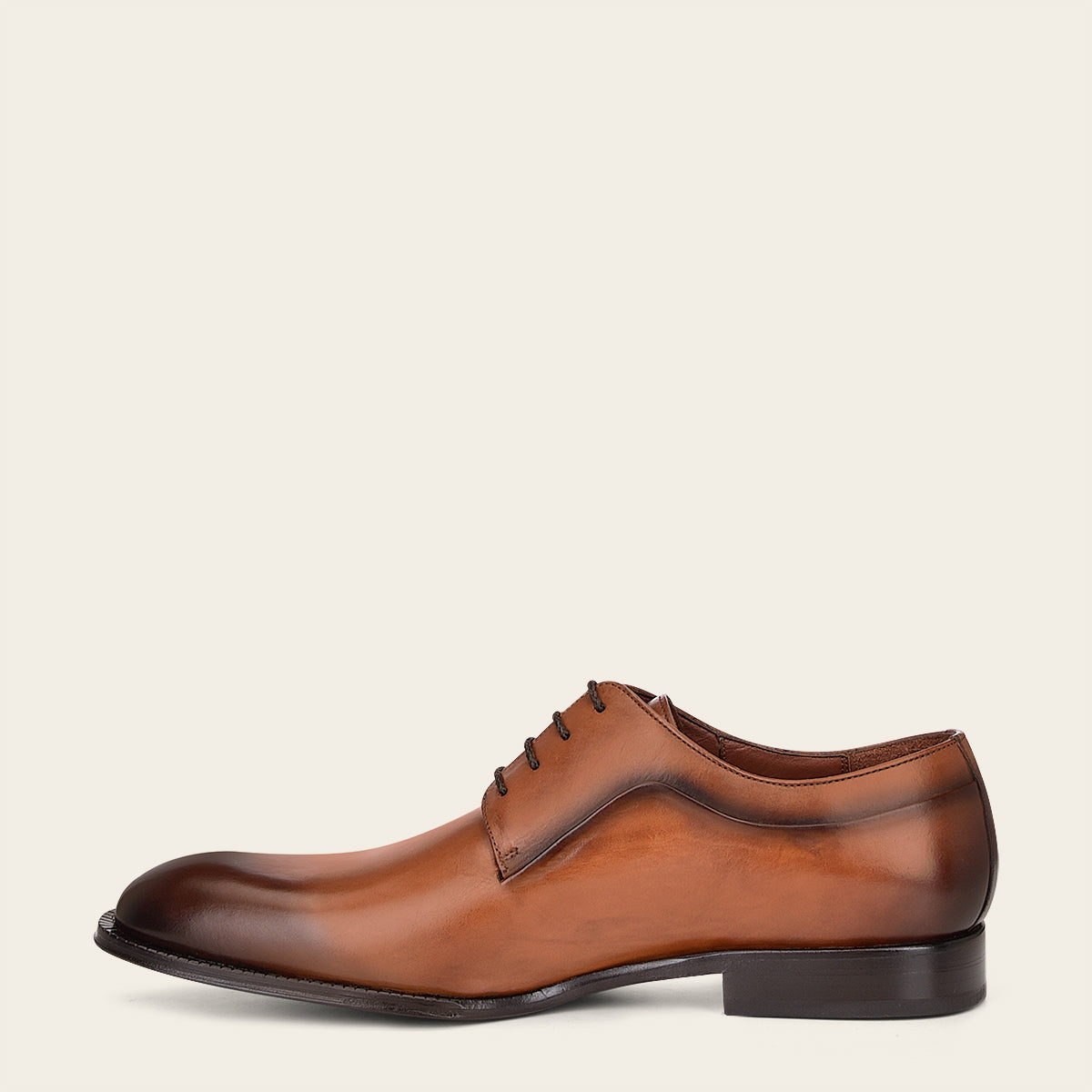 Calzado oxford para caballero en piel de bovino