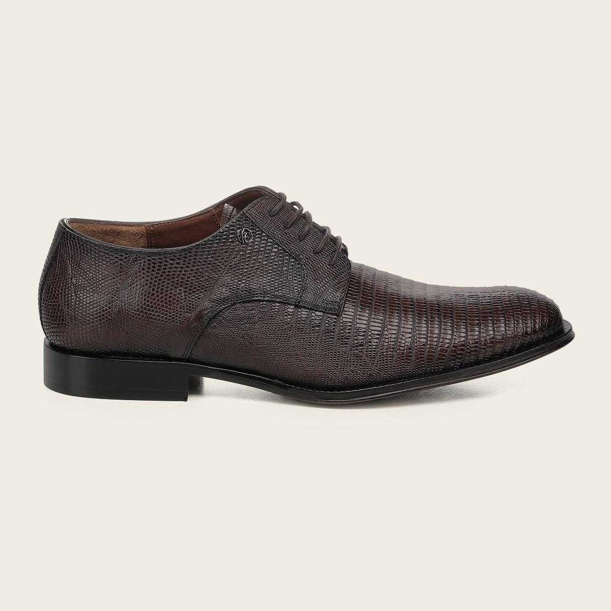 Zapato de vestir tipo Derby "Franco Cuadra Signature" en piel genuina de lizard