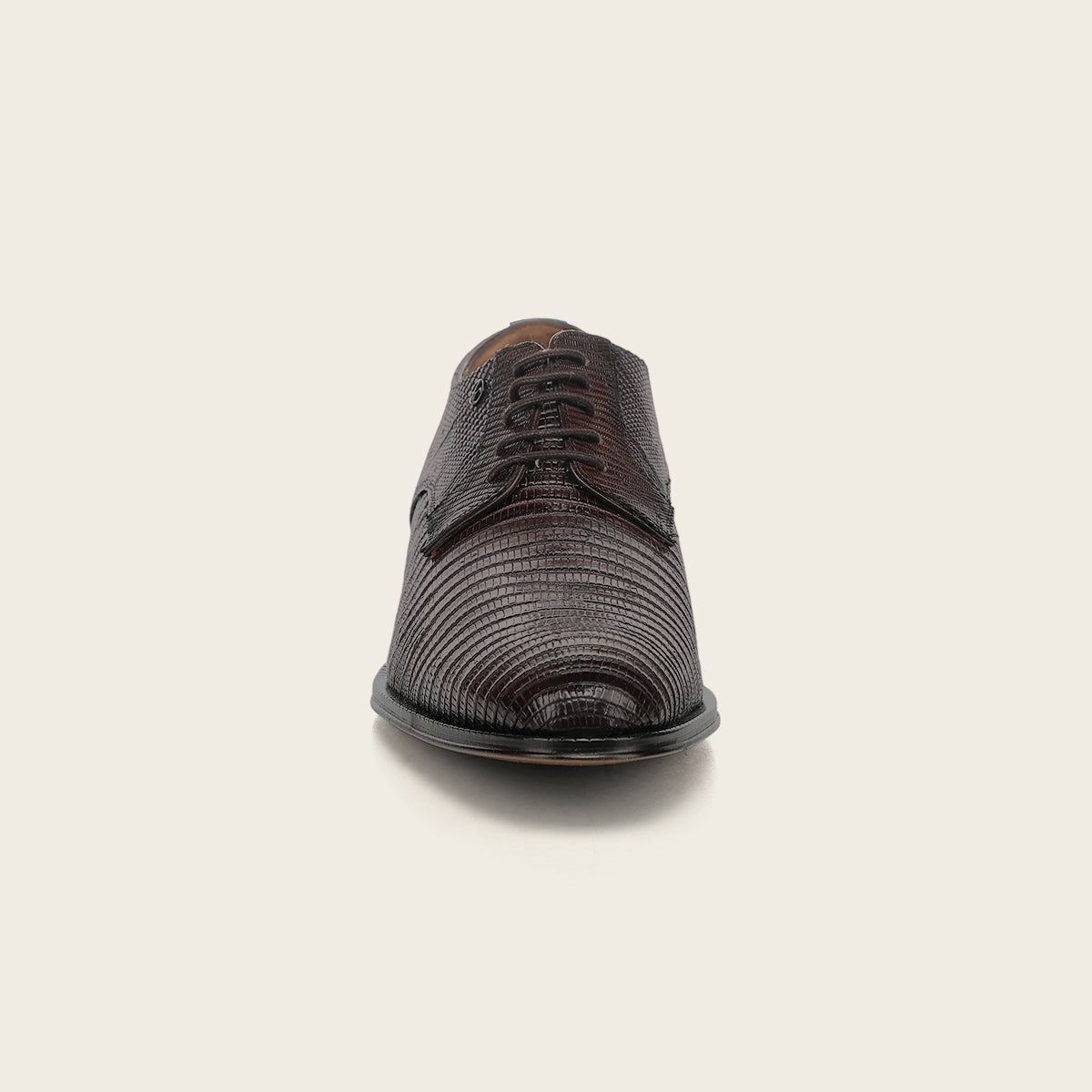Zapato de vestir tipo Derby "Franco Cuadra Signature" en piel genuina de lizard