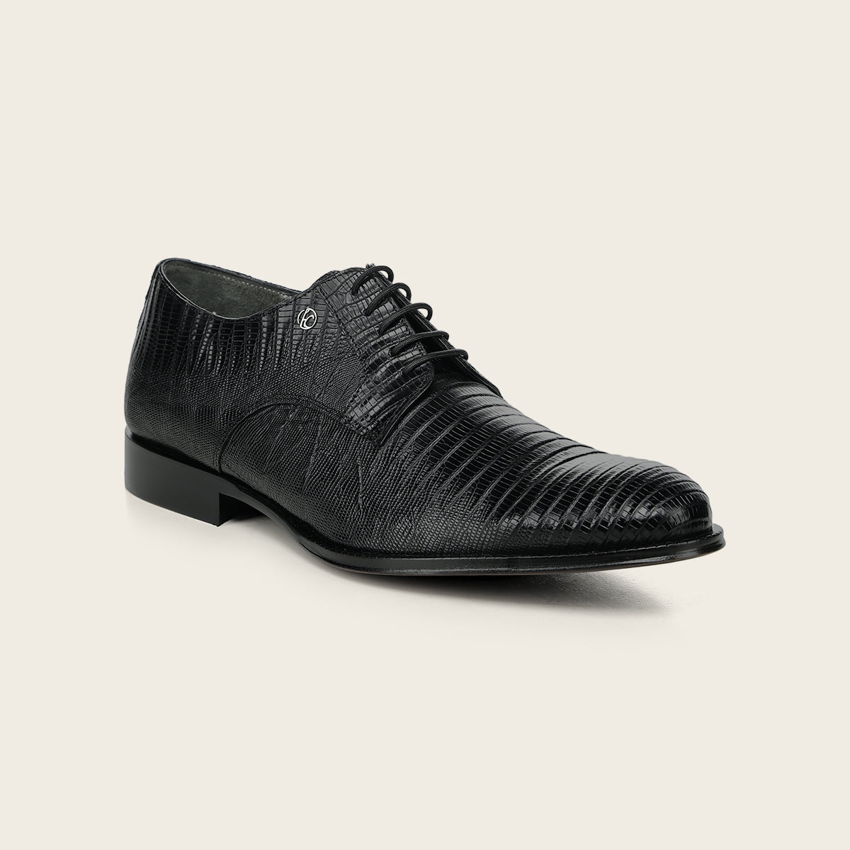 Zapato de vestir tipo Derby "Franco Cuadra Signature" en piel genuina de lizard