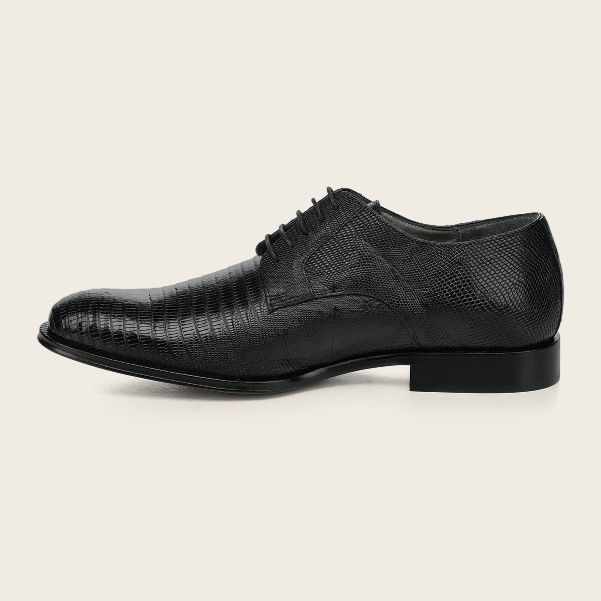 Zapato de vestir tipo Derby "Franco Cuadra Signature" en piel genuina de lizard
