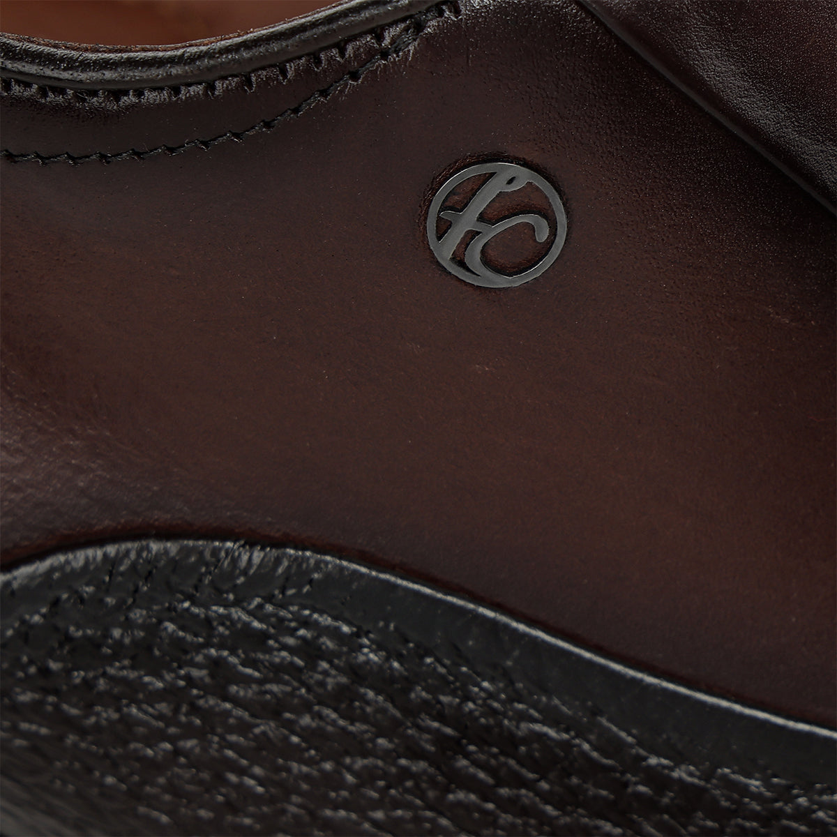 Zapato de vestir tipo Oxford en piel genuina de venado