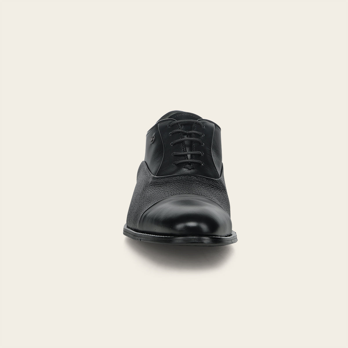 Zapato de vestir tipo Oxford en piel genuina de venado