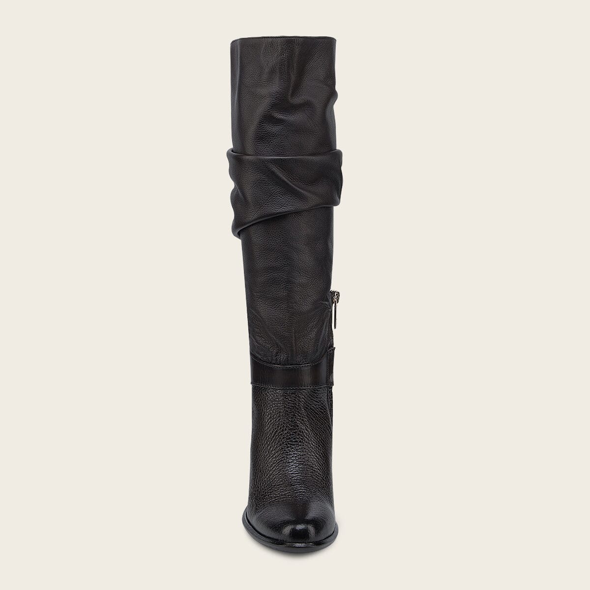 Bota de vestir en piel genuina de venado para dama