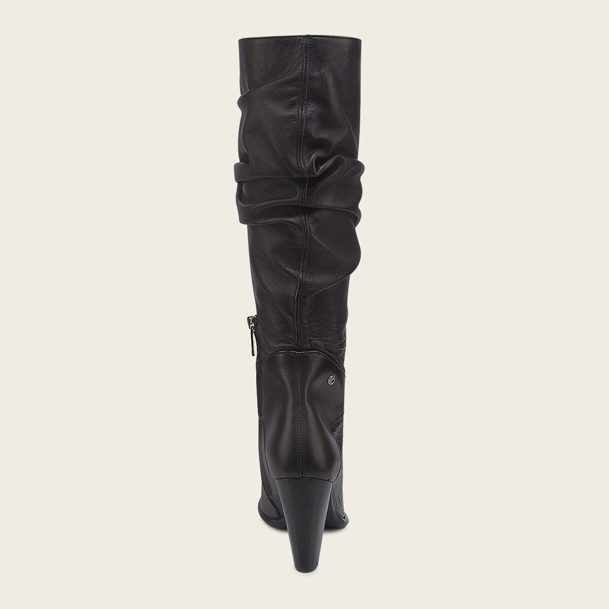 Bota de vestir en piel genuina de venado para dama