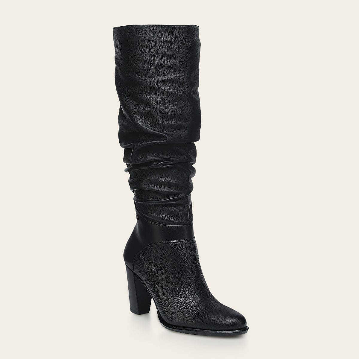 Bota de vestir en piel genuina de venado para dama
