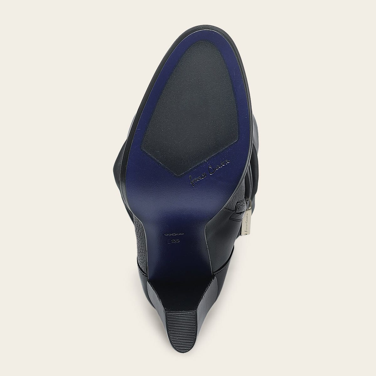 Bota de vestir en piel genuina de venado para dama