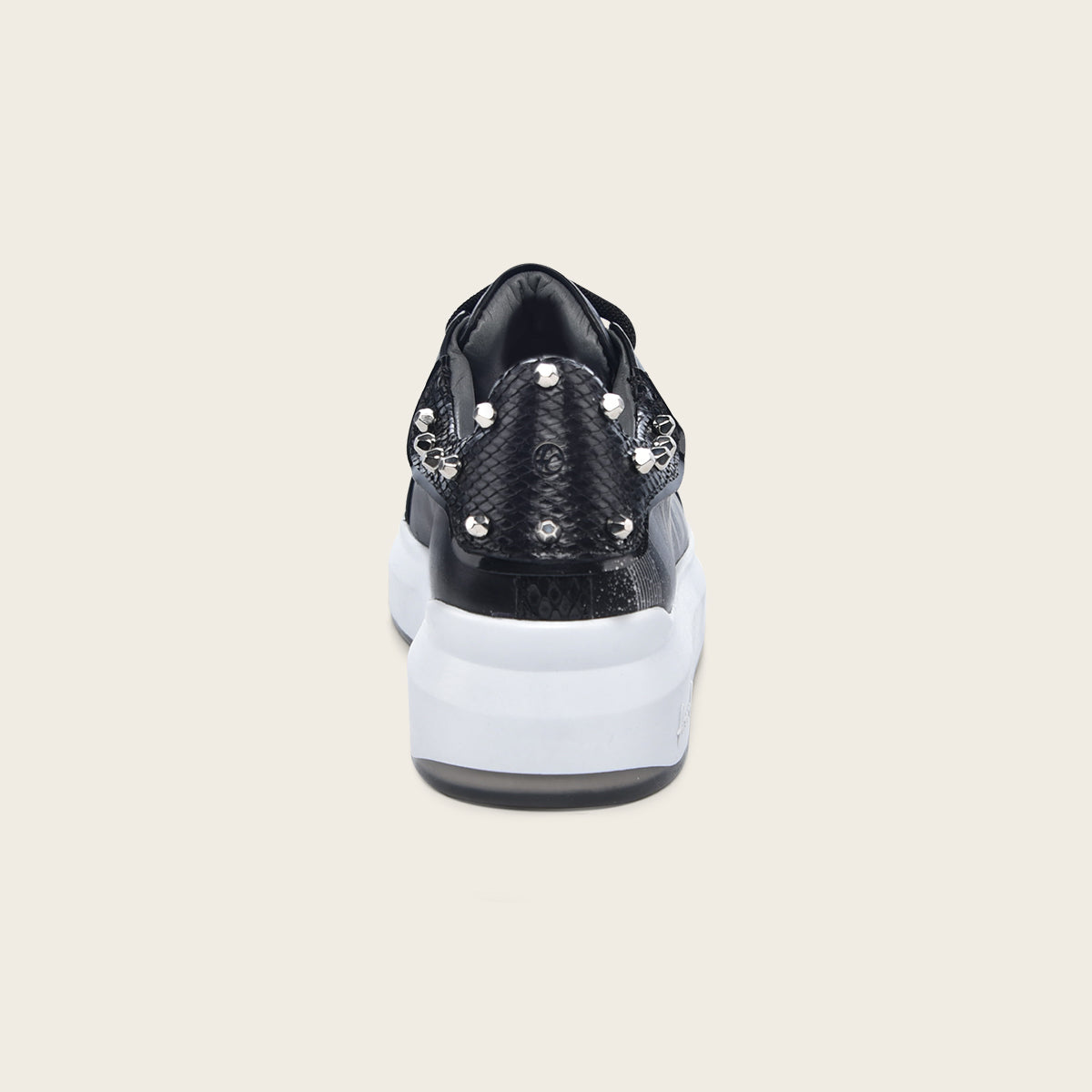 Sneaker para dama en piel genuina de pitón