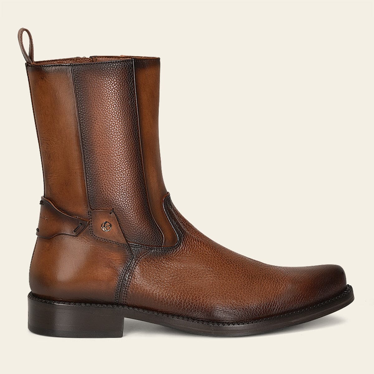 Botin de vestir en piel genuina de venado