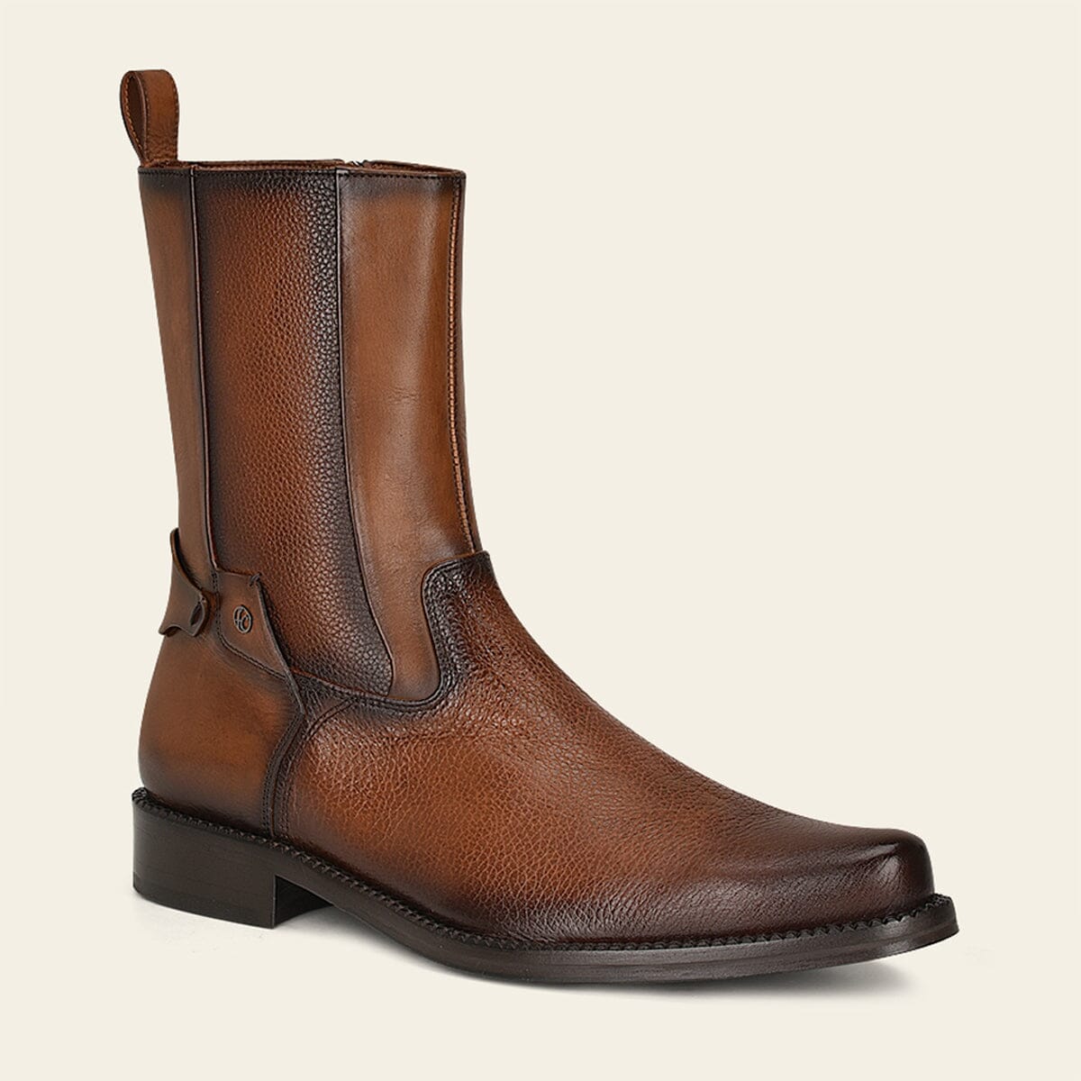 Botin de vestir en piel genuina de venado