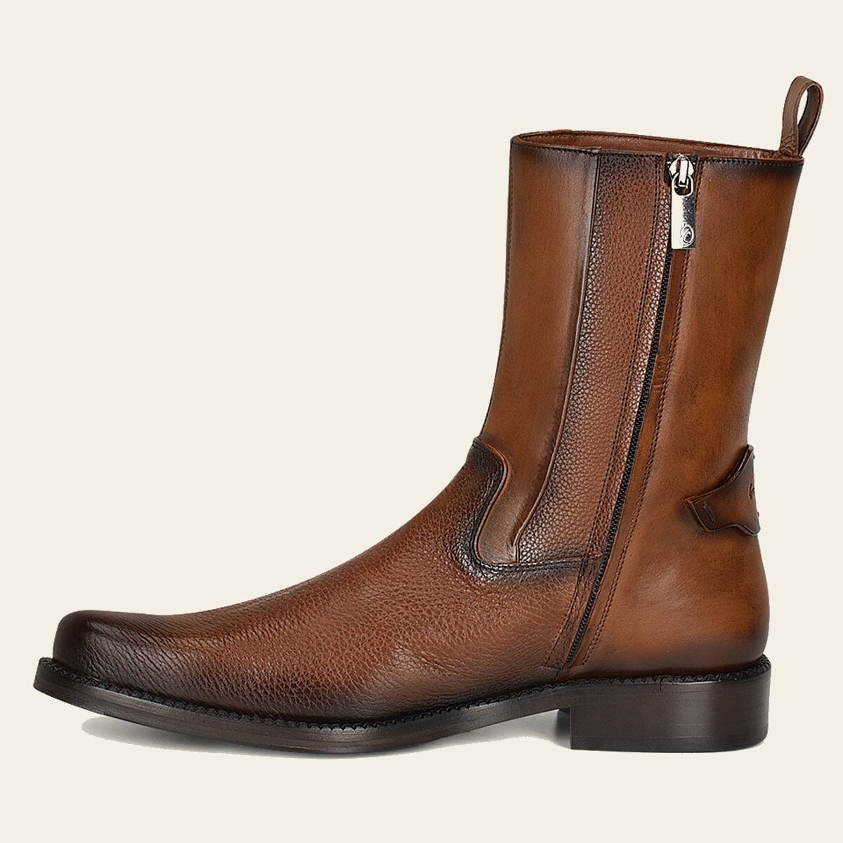 Botin de vestir en piel genuina de venado