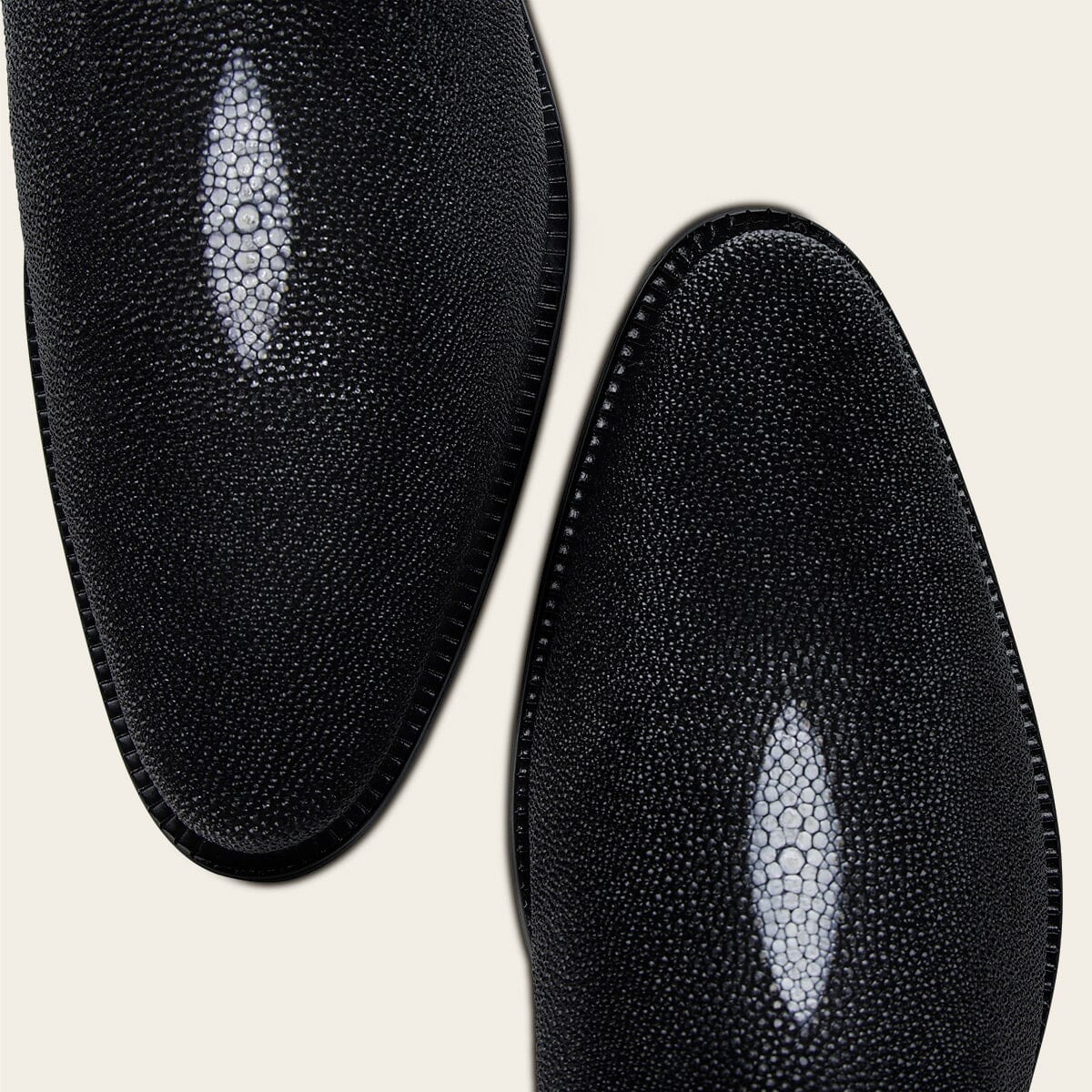 Bota de vestir en piel genuina de mantarraya para caballero