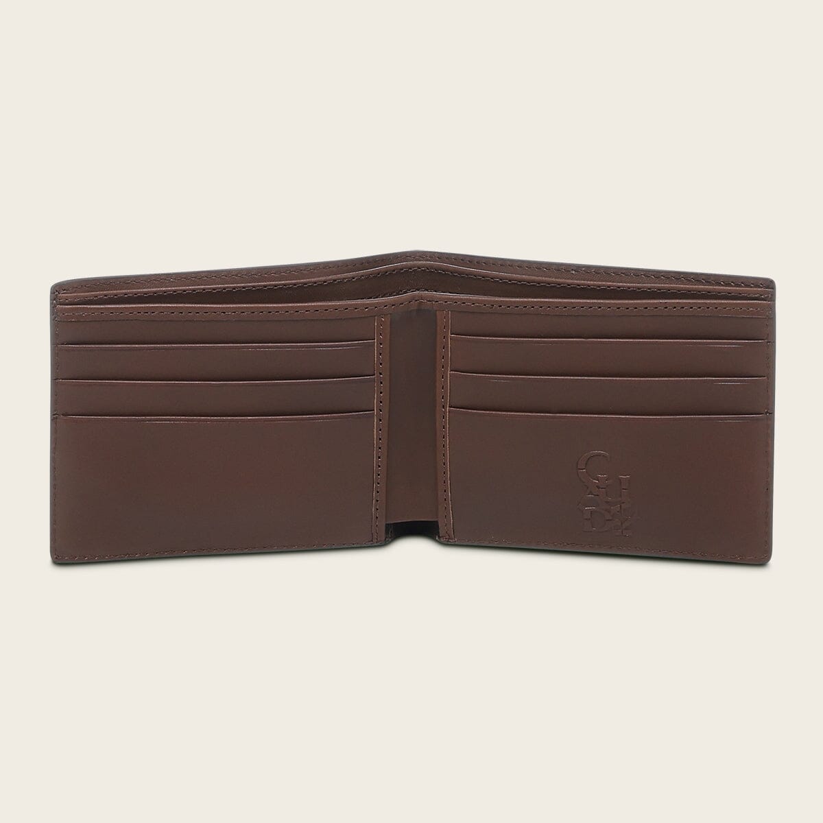 Cartera para caballero en piel genuina