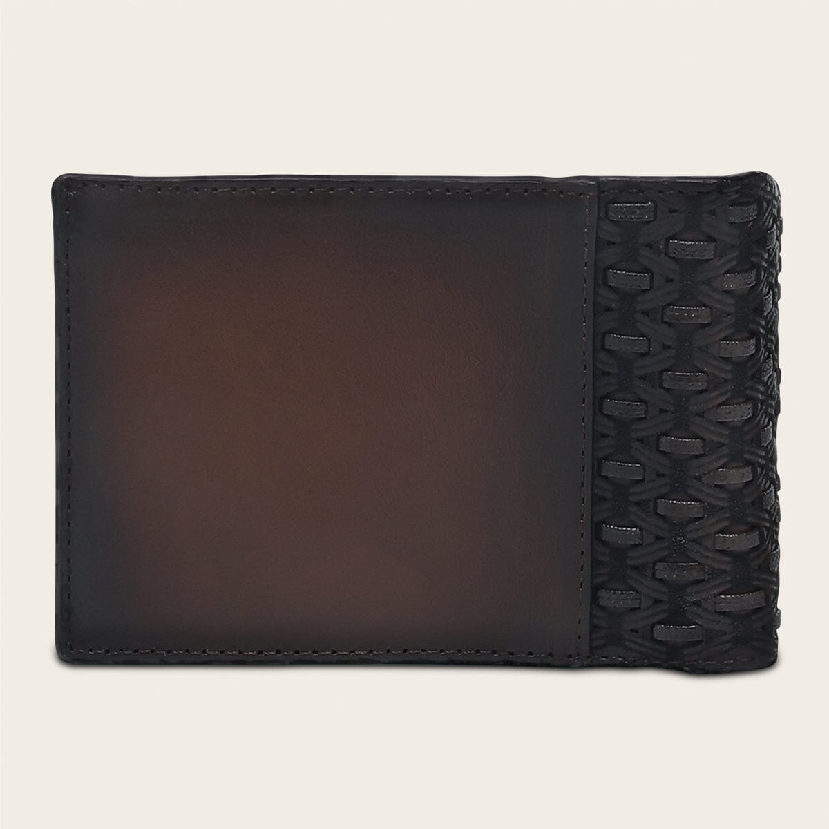 Cartera para caballero en piel genuina