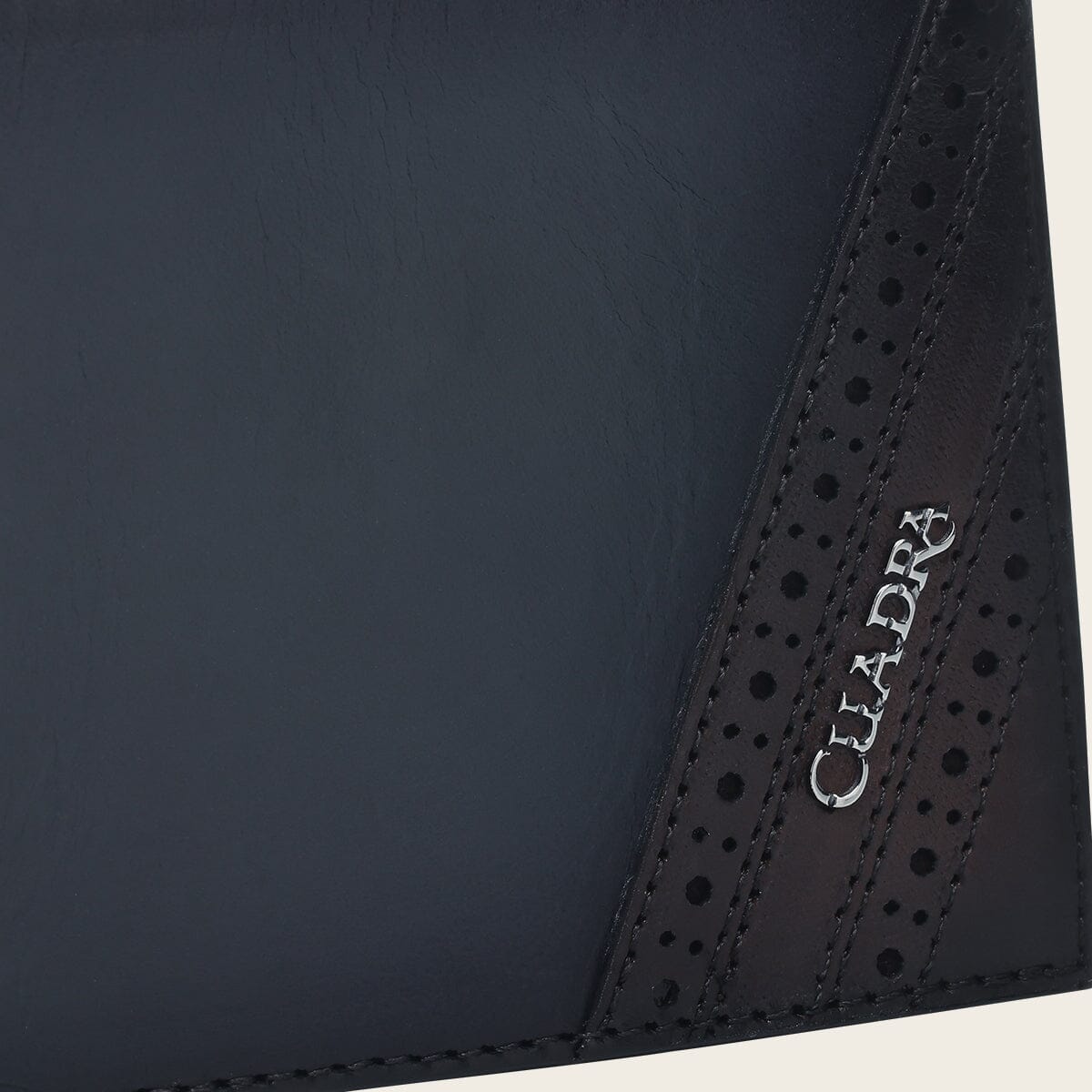 Cartera en piel genuina para caballero