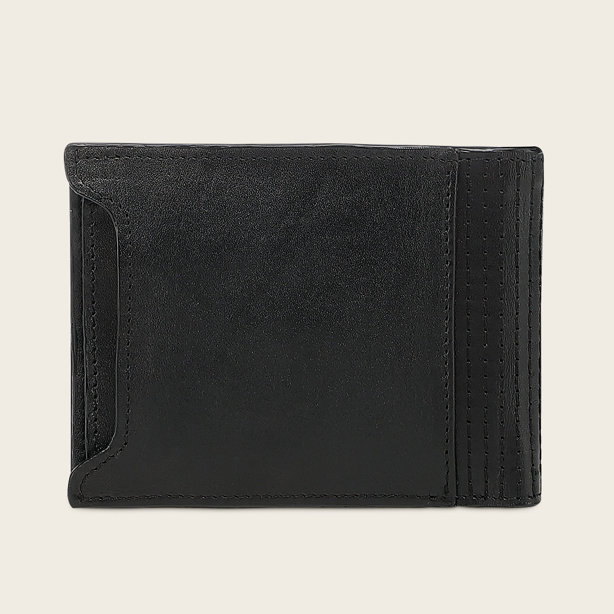 Cartera en piel genuina de mantarraya para caballero