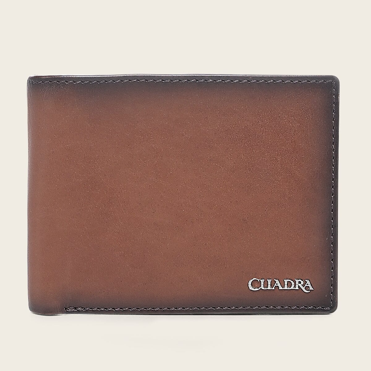 Cartera en piel genuina para caballero