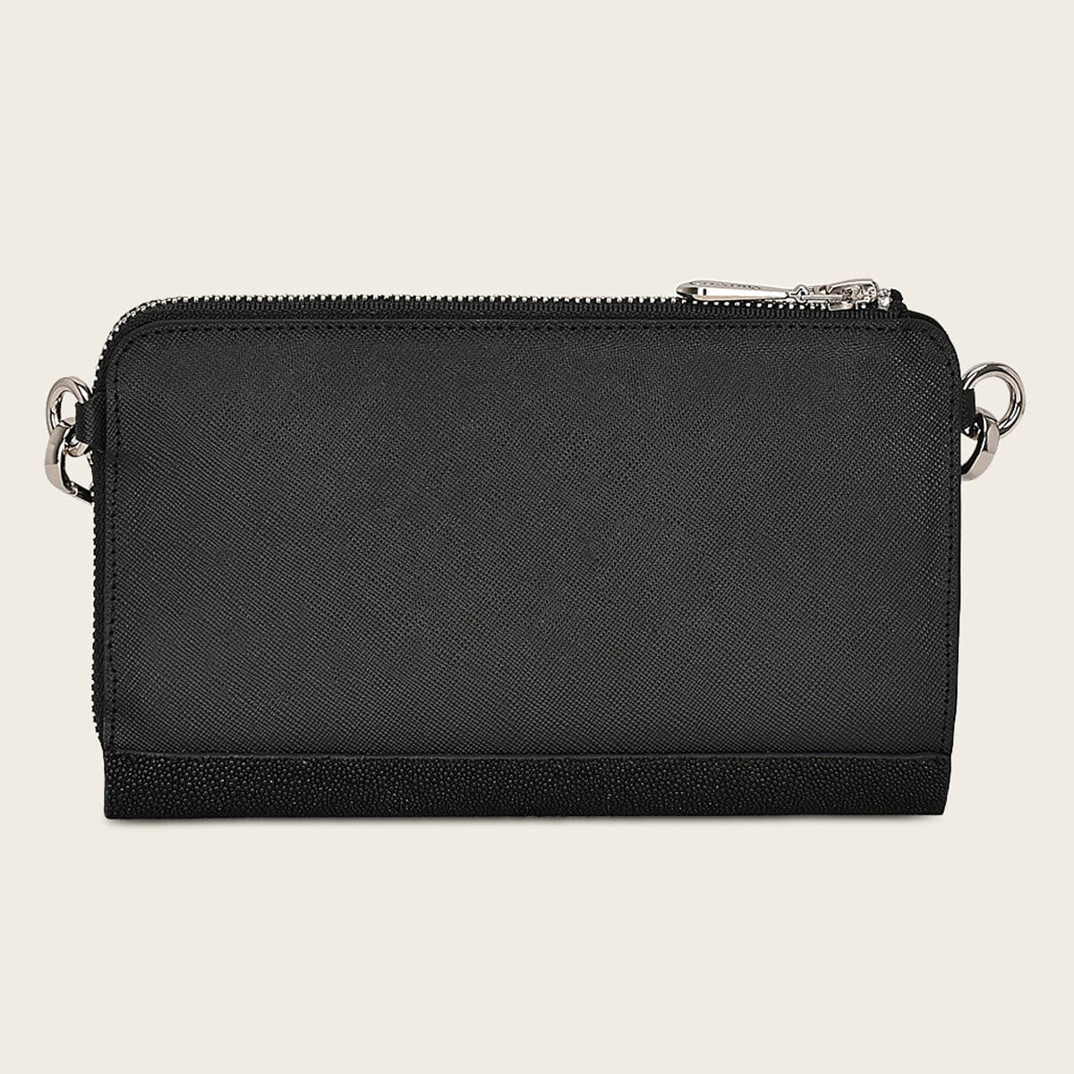Cartera en piel genuina de mantarraya para dama