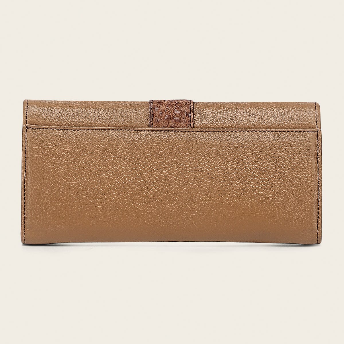 Cartera en piel genuina de alligátor para dama