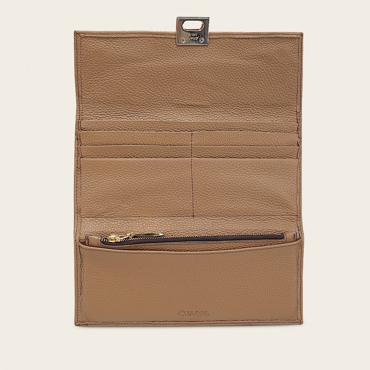 Cartera en piel genuina de alligátor para dama