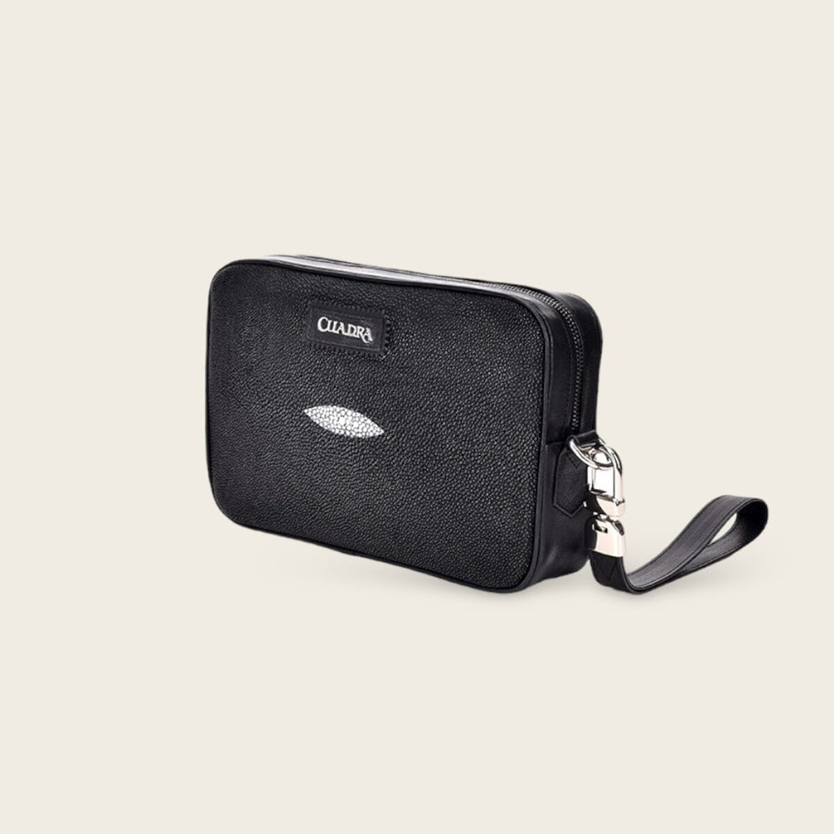 Bolso para hombre en piel exótica