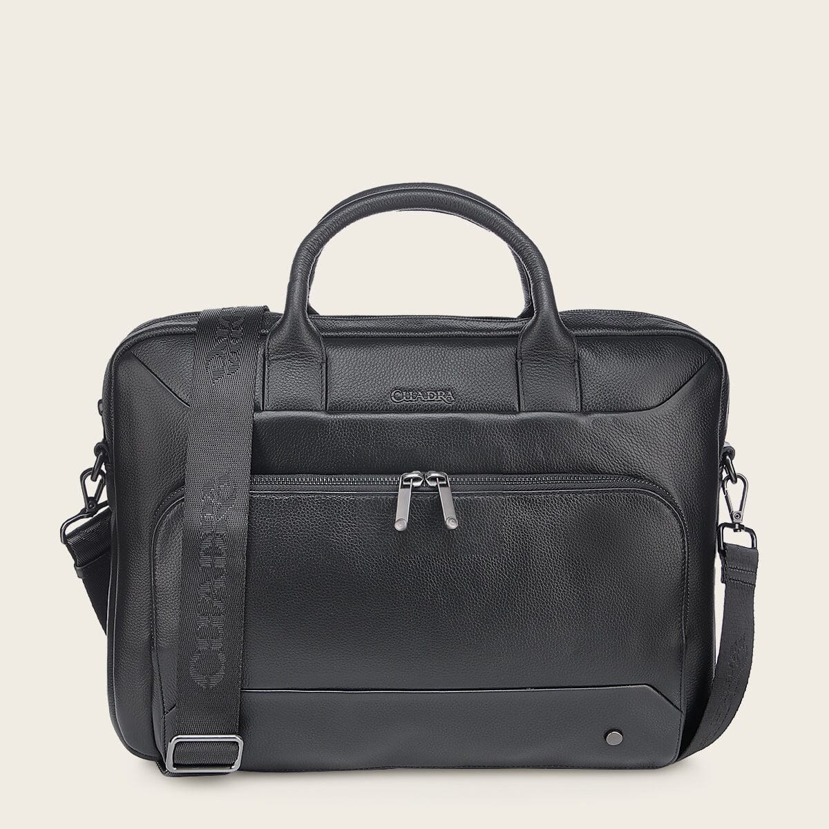 Bolso de viaje para caballero en piel genuina