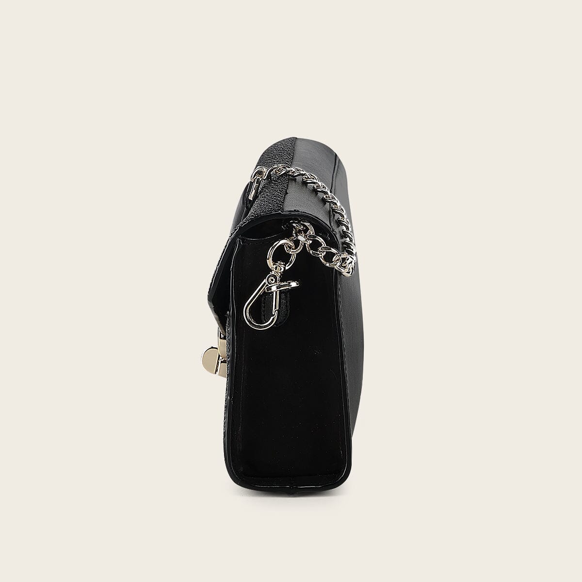 Bolso clutch en piel genuina de mantarraya para dama