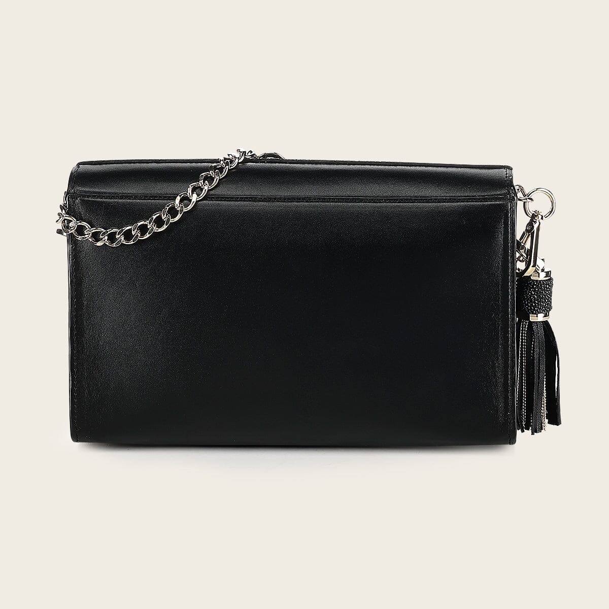 Bolso clutch en piel genuina de mantarraya para dama