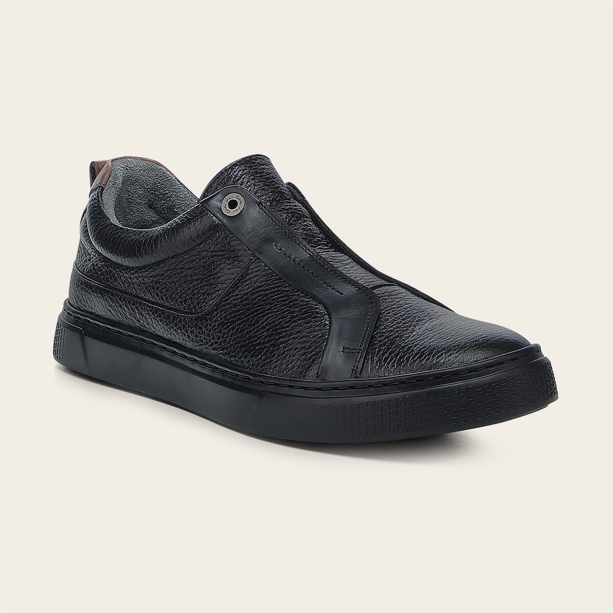 Tenis en piel genuina de venado para caballero