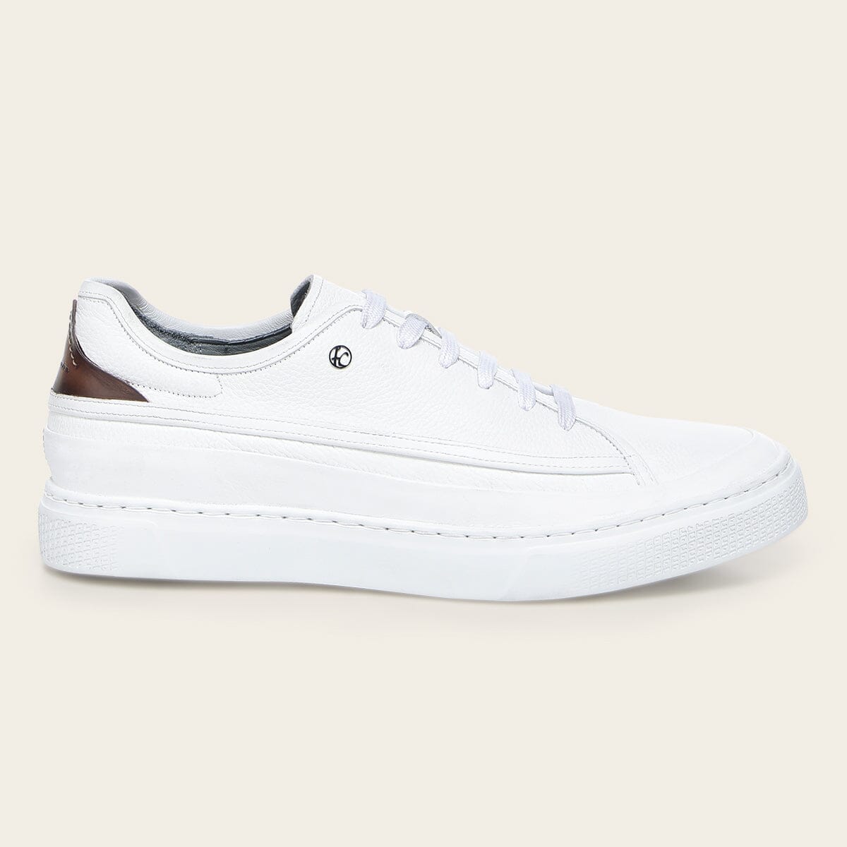Tenis derby en piel genuina para caballero