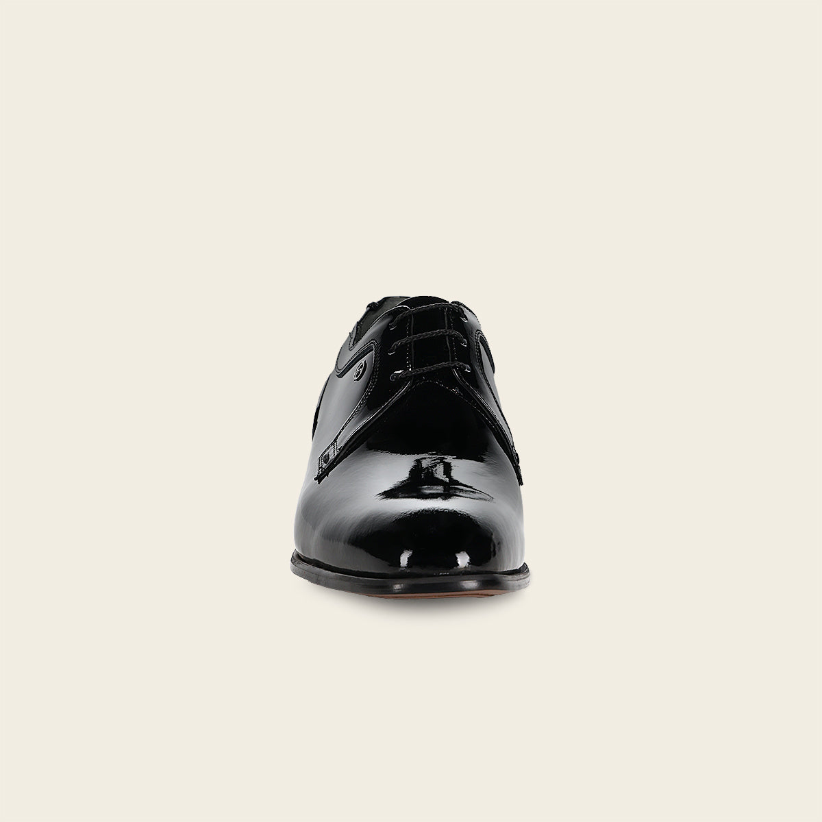 Calzado oxford para caballero en charol