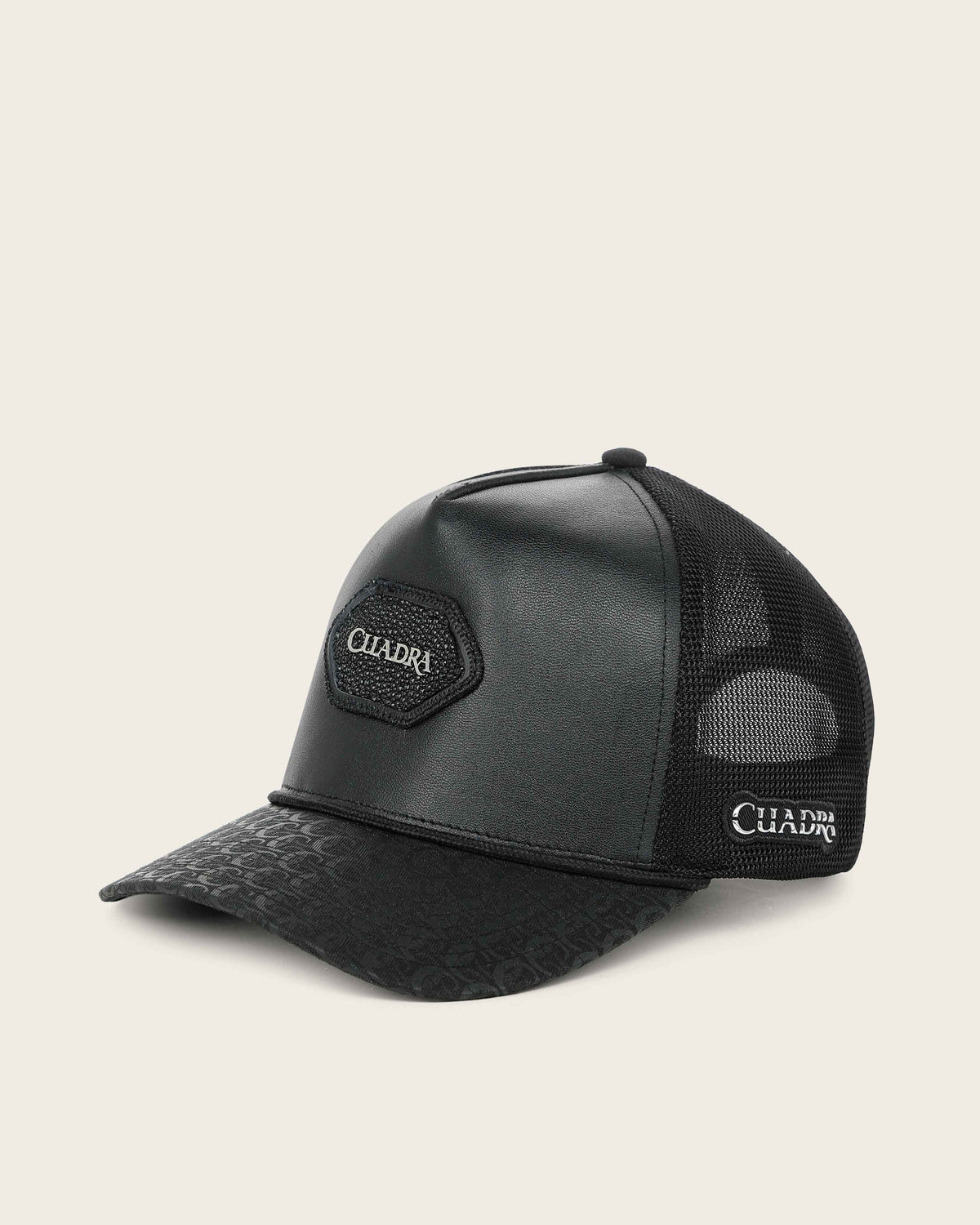 Edición Limitada – Gorra de Piel Negra