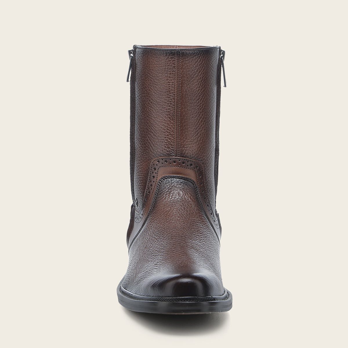 Bota de vestir en piel genuina de venado