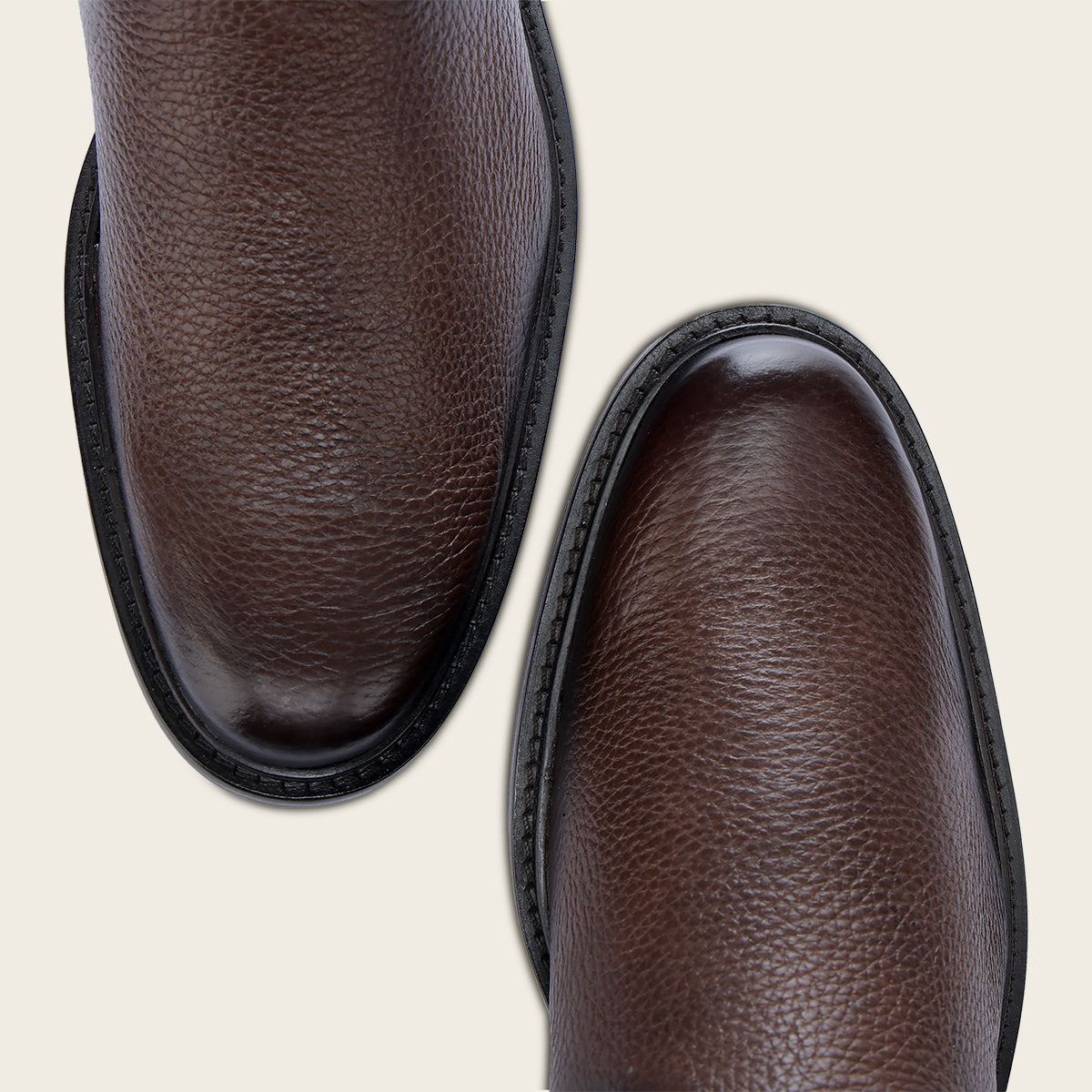 Bota de vestir en piel genuina de venado