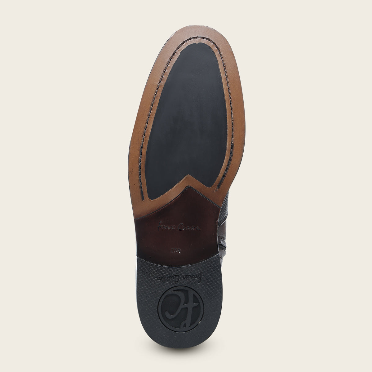 Bota de vestir en piel genuina de venado