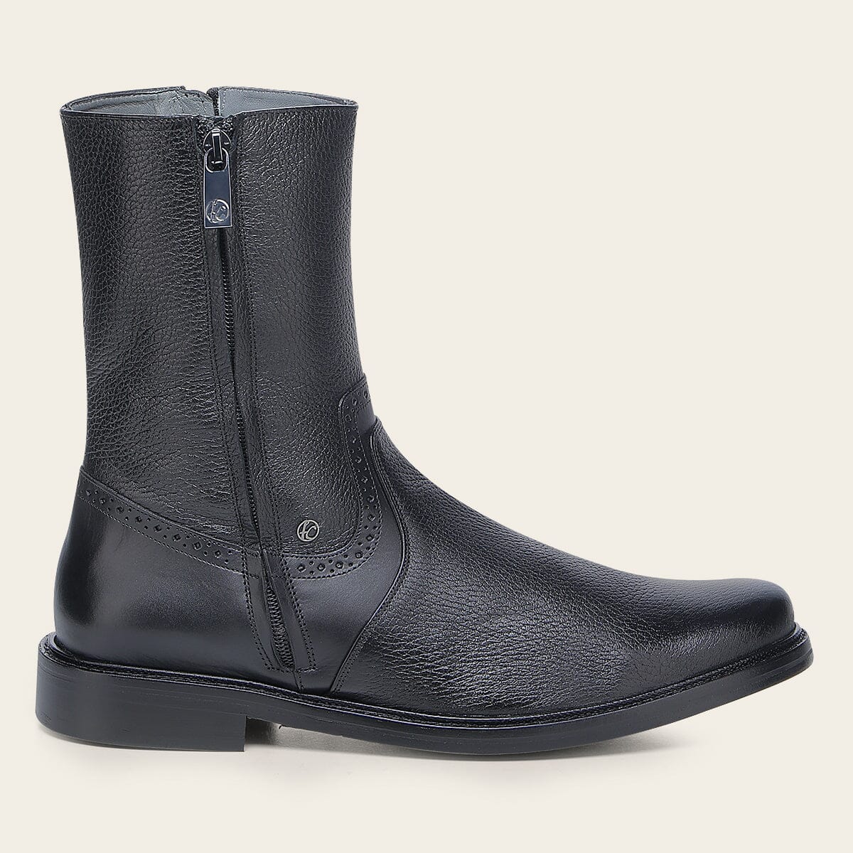 Bota de vestir en piel genuina de venado
