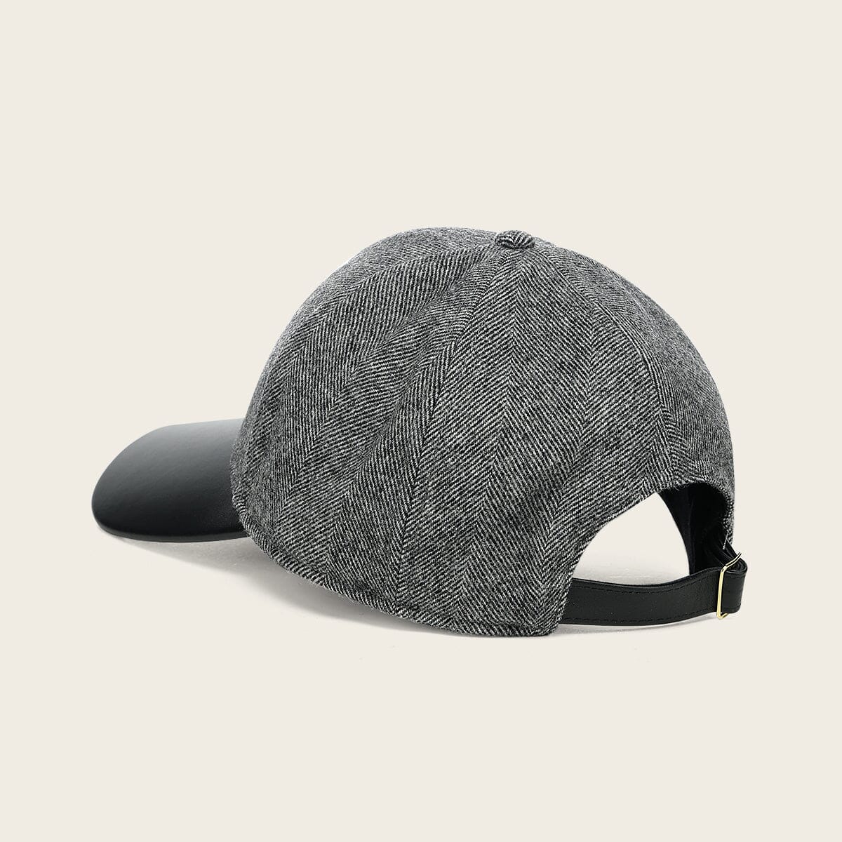Gorra Cuadra en piel genuina