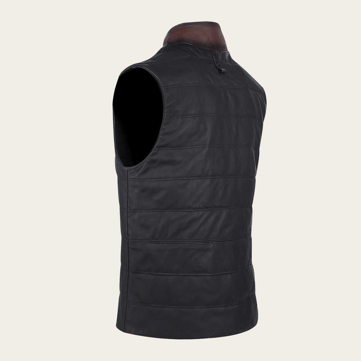 Chaleco para caballero en piel de ovino