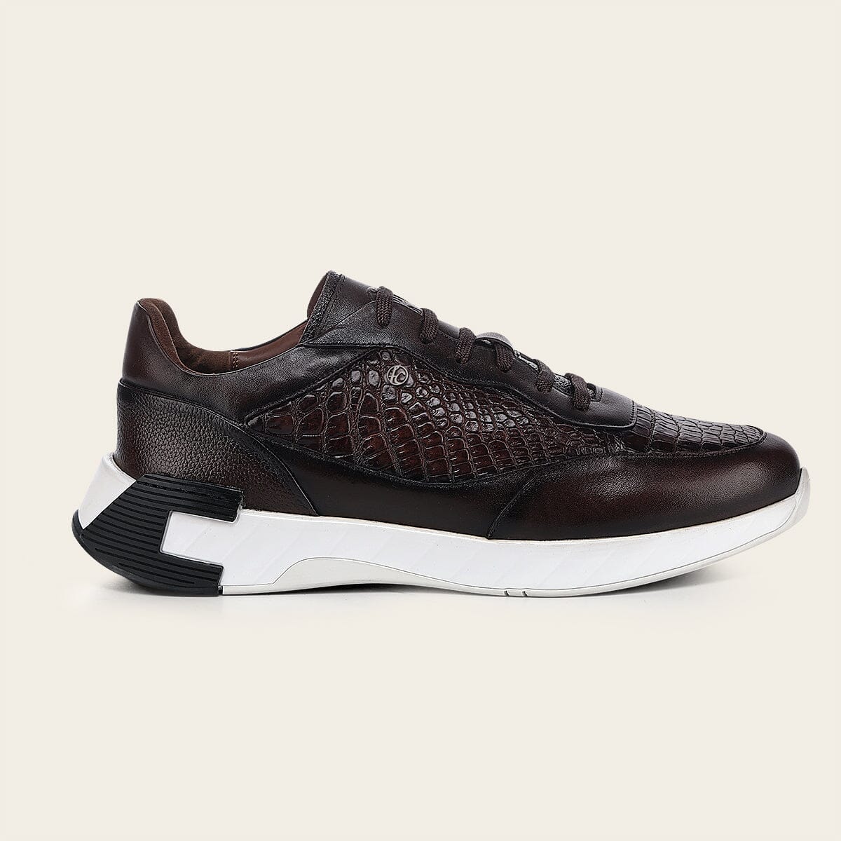 Tenis en piel genuina de moreleti para caballero