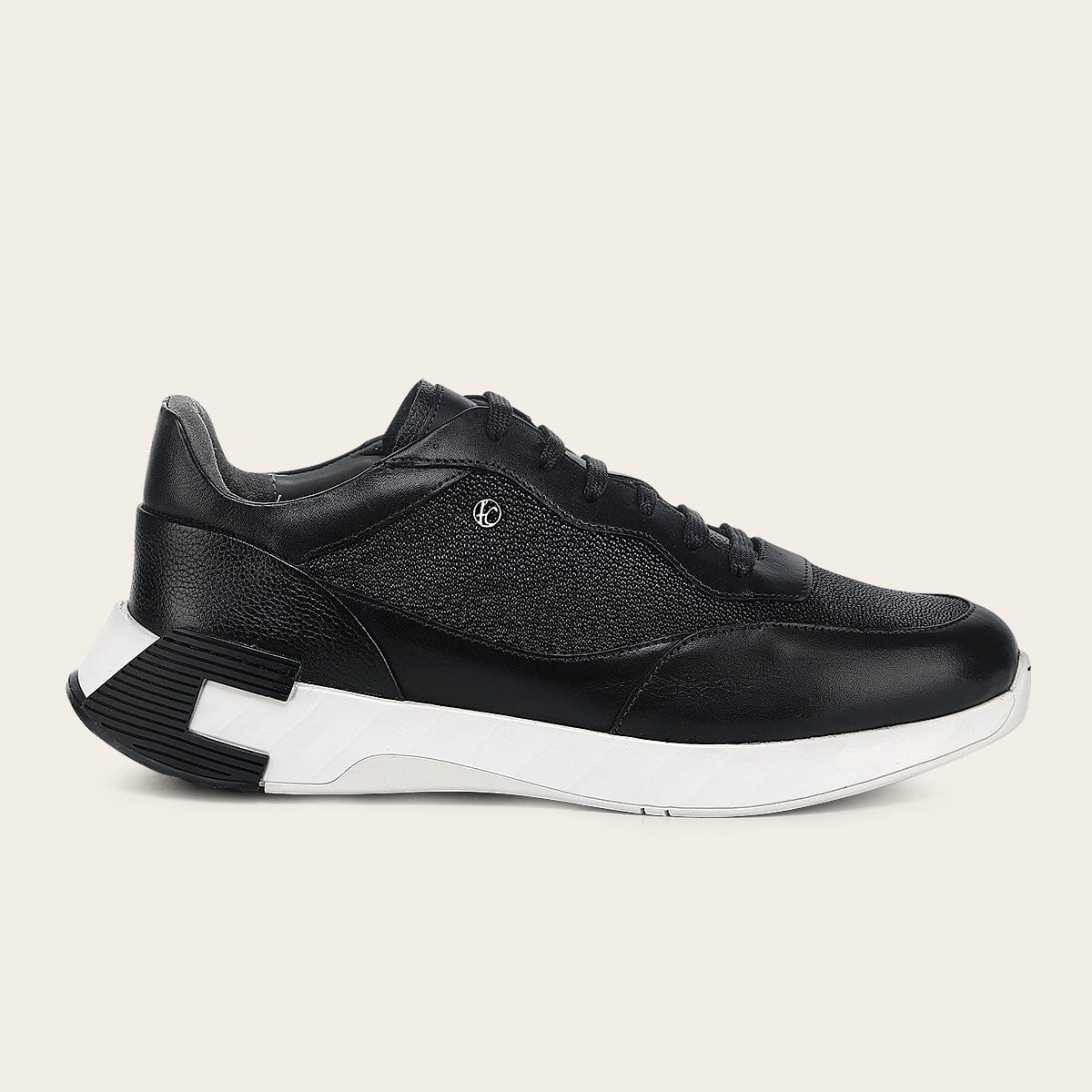 Tenis en piel genuina de mantarraya para caballero