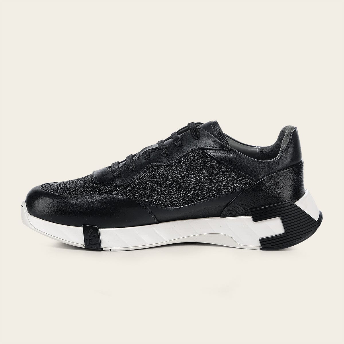 Tenis en piel genuina de mantarraya para caballero