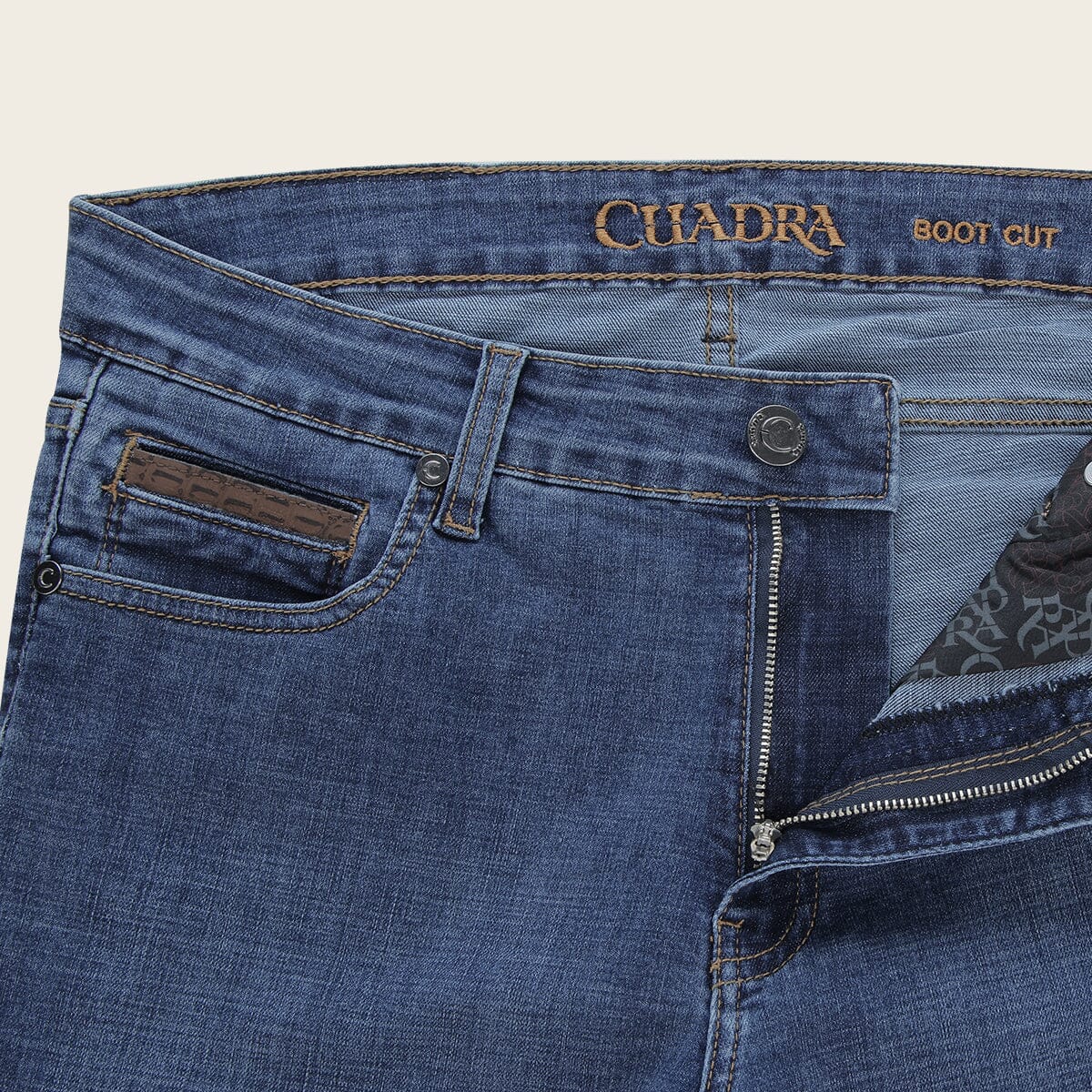 Jeans Cuadra para caballero boot cut