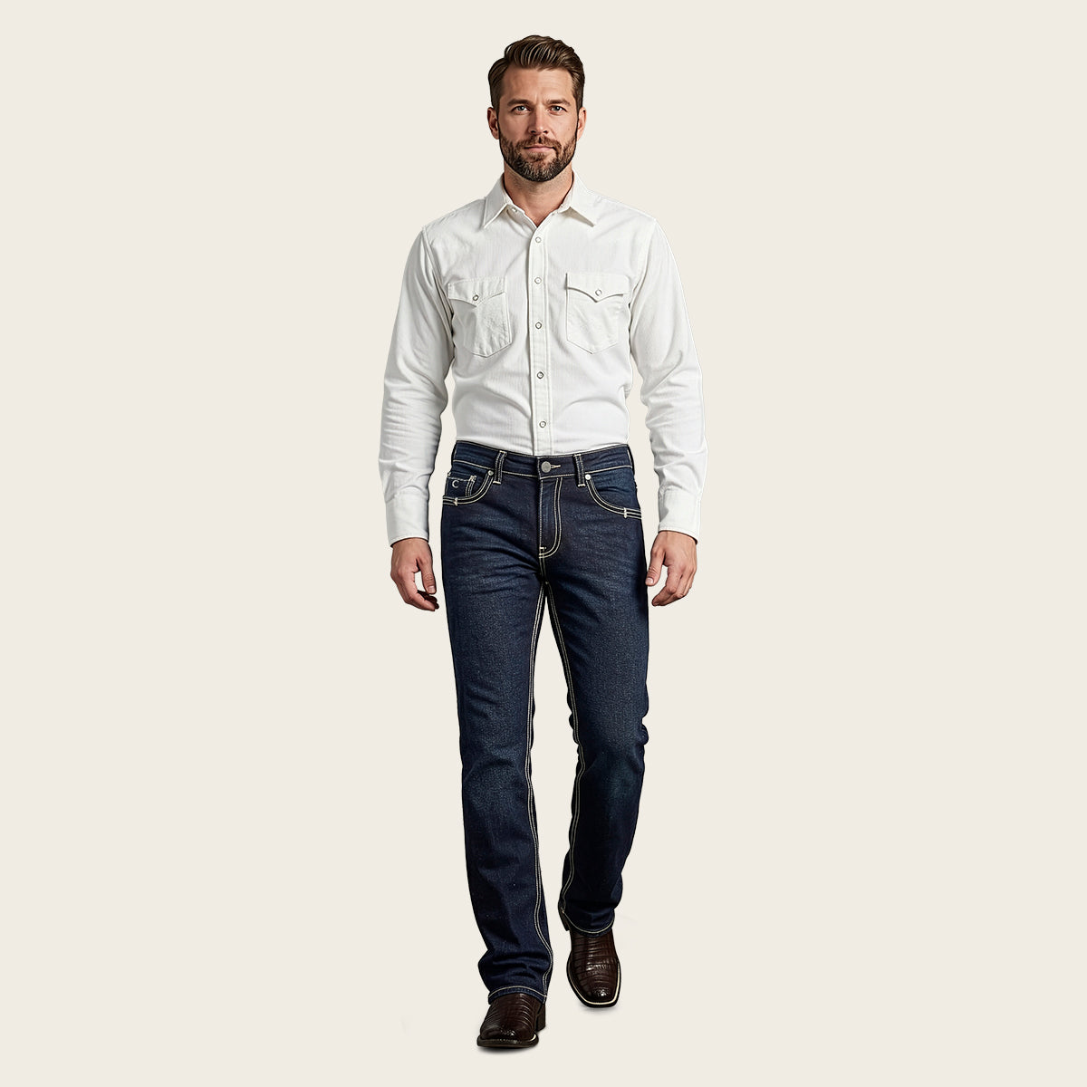 Jeans Cuadra para caballero boot cut