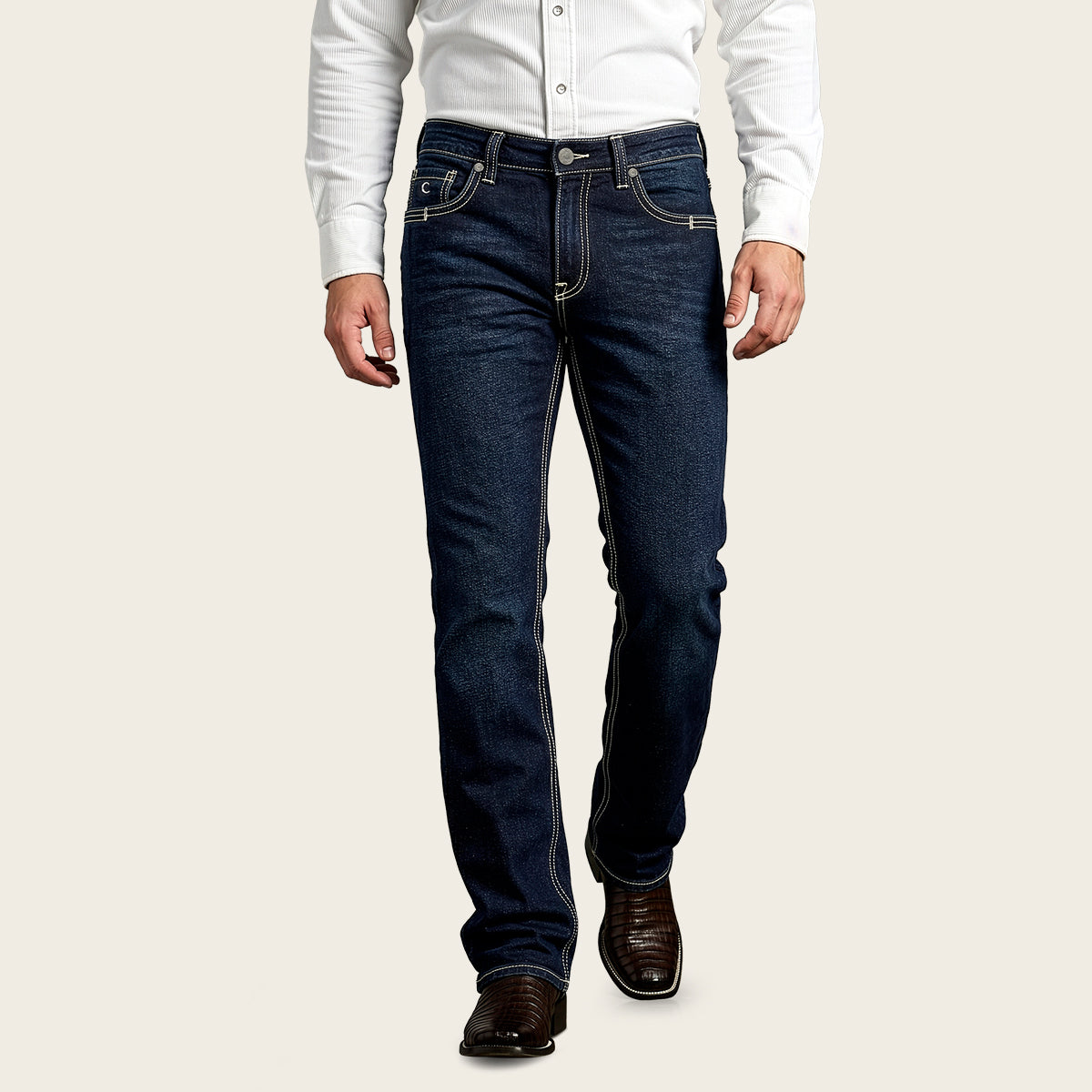 Jeans Cuadra para caballero boot cut