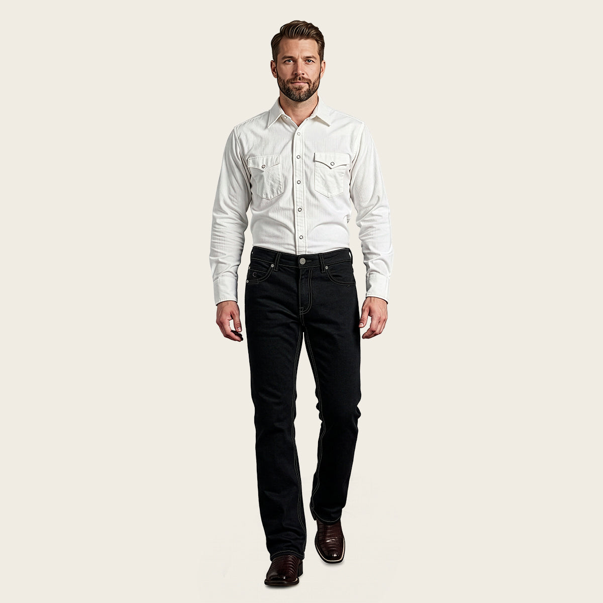 Jeans Cuadra para caballero boot cut